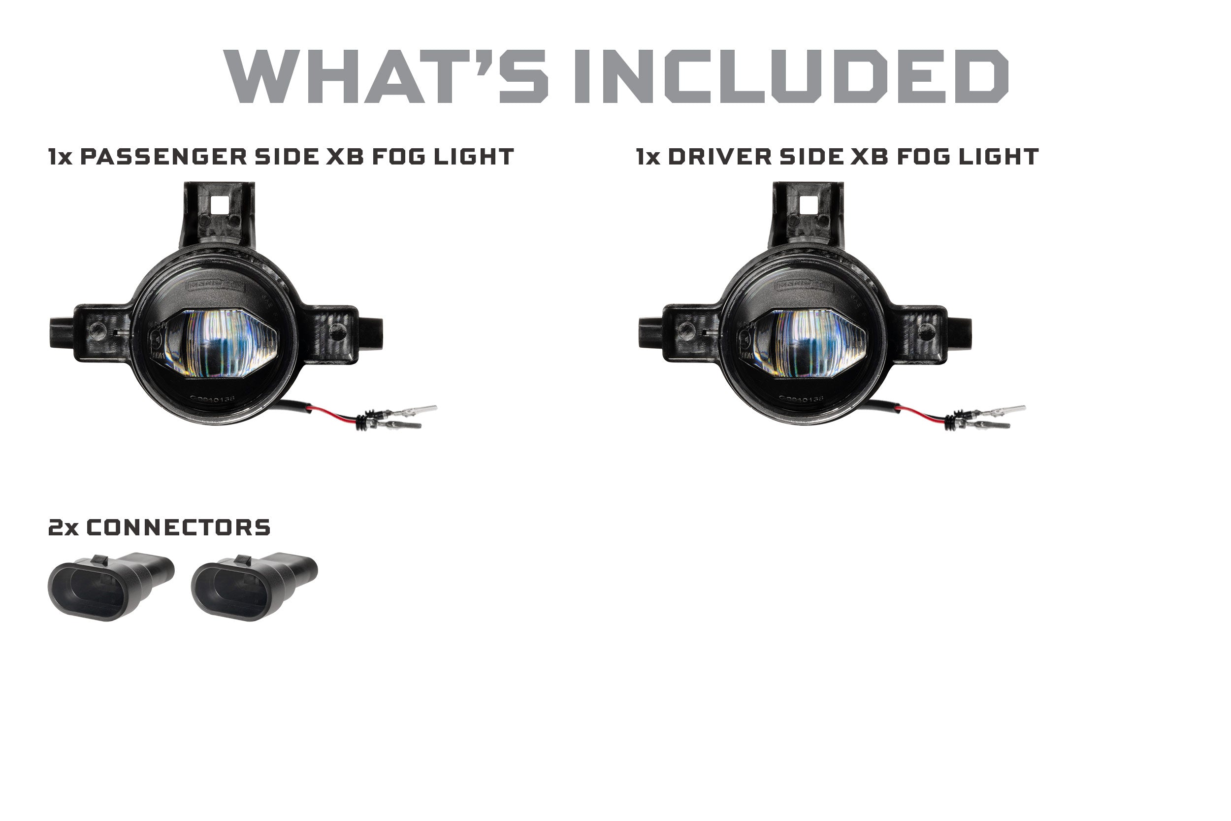 XB LED Fogs: Type Mopar Projector (Set)