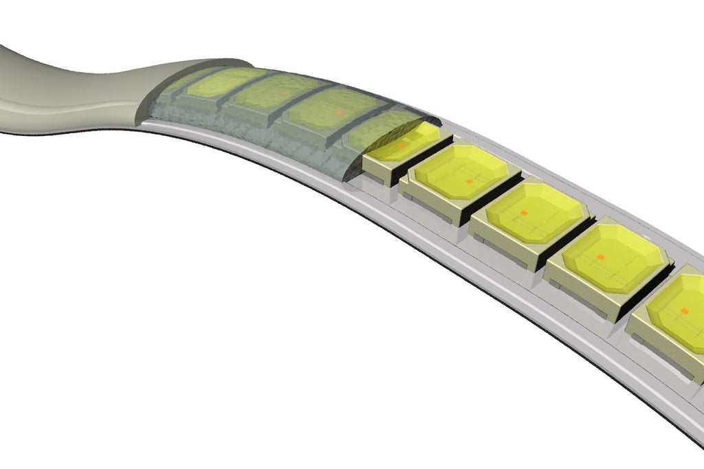 18in: Profile Pivot Strip w/ Driver (Switchback Sequential)