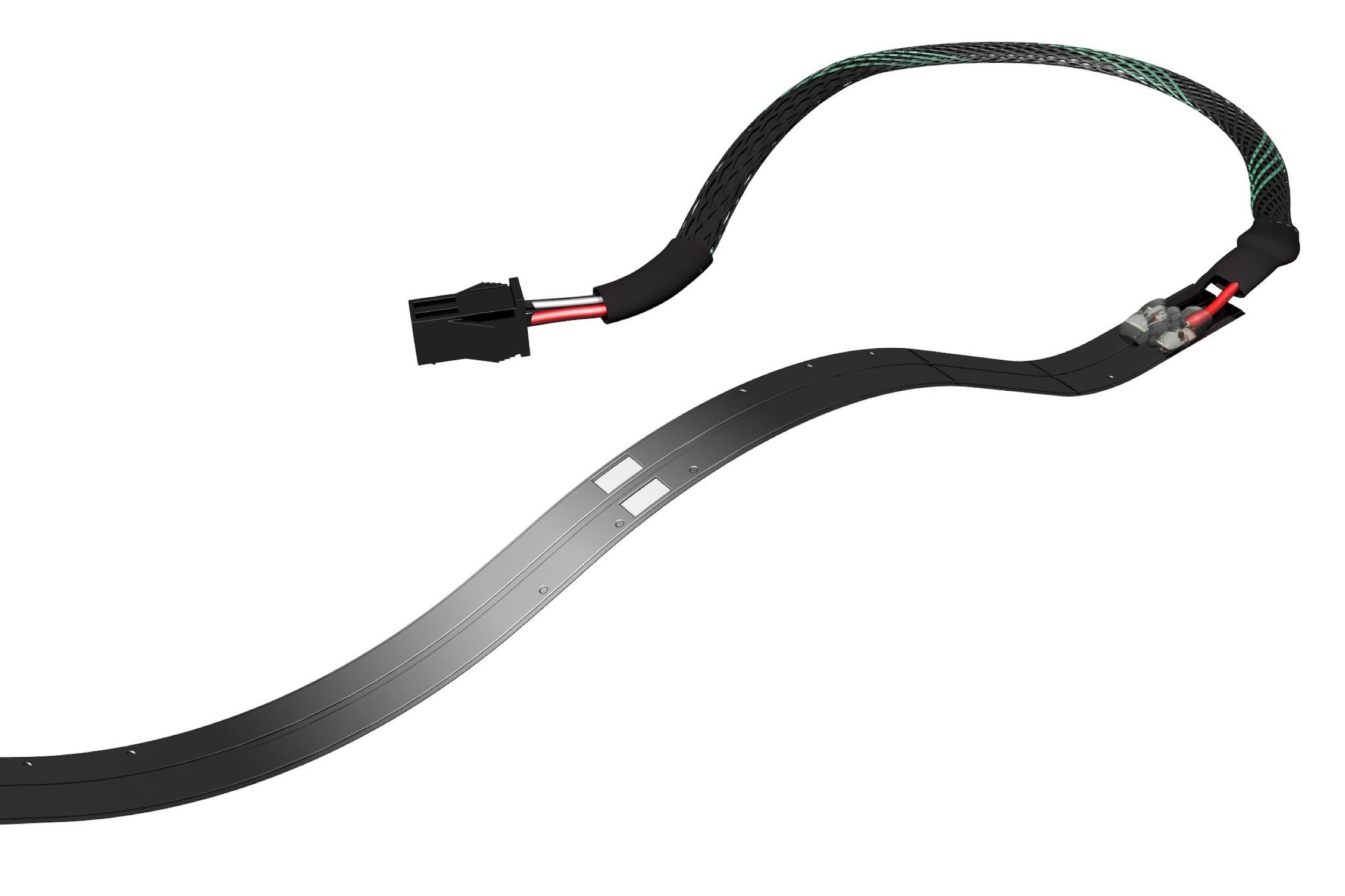 9in: Profile Pivot Strip w/ Driver (Switchback Sequential)