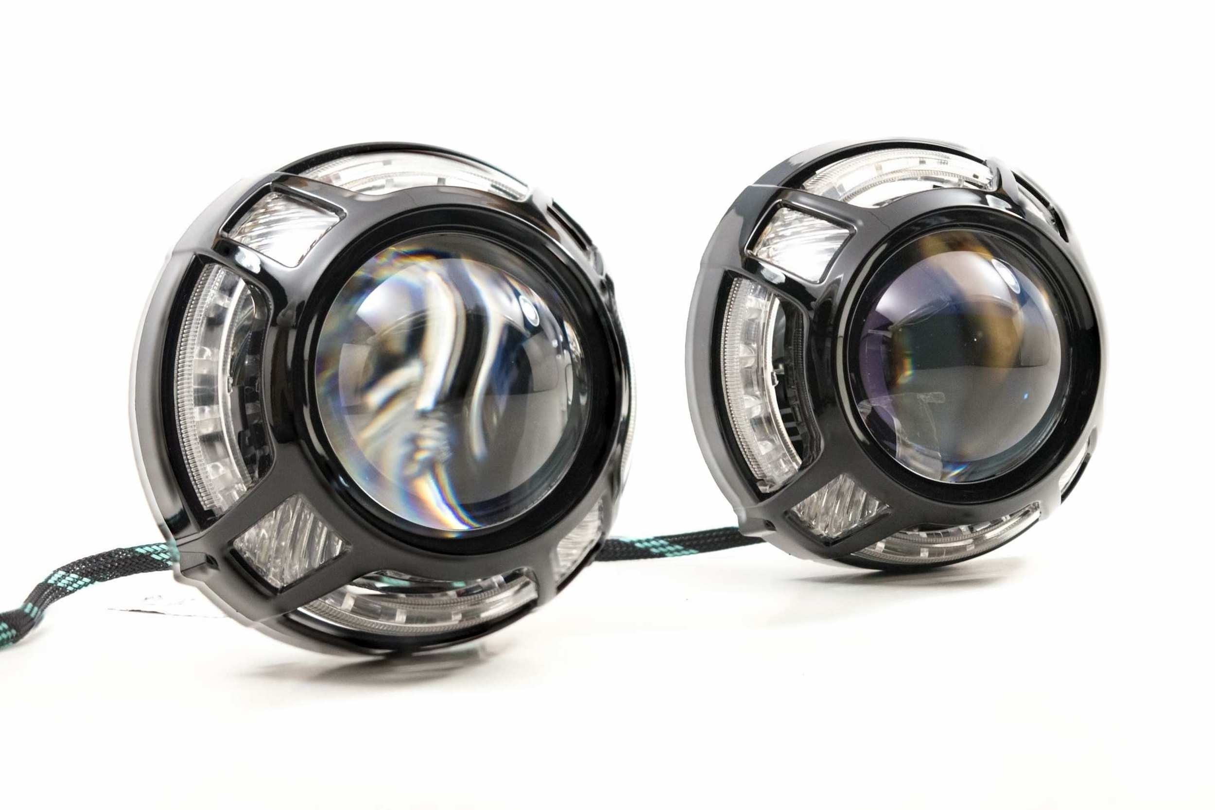 Panamera 2.0 Projector Shroud (Black) (White/Amber LED Switchback)