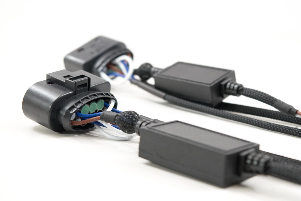 Conversion Harness: 13-18 Ram OEM Projector Headlights (Set)