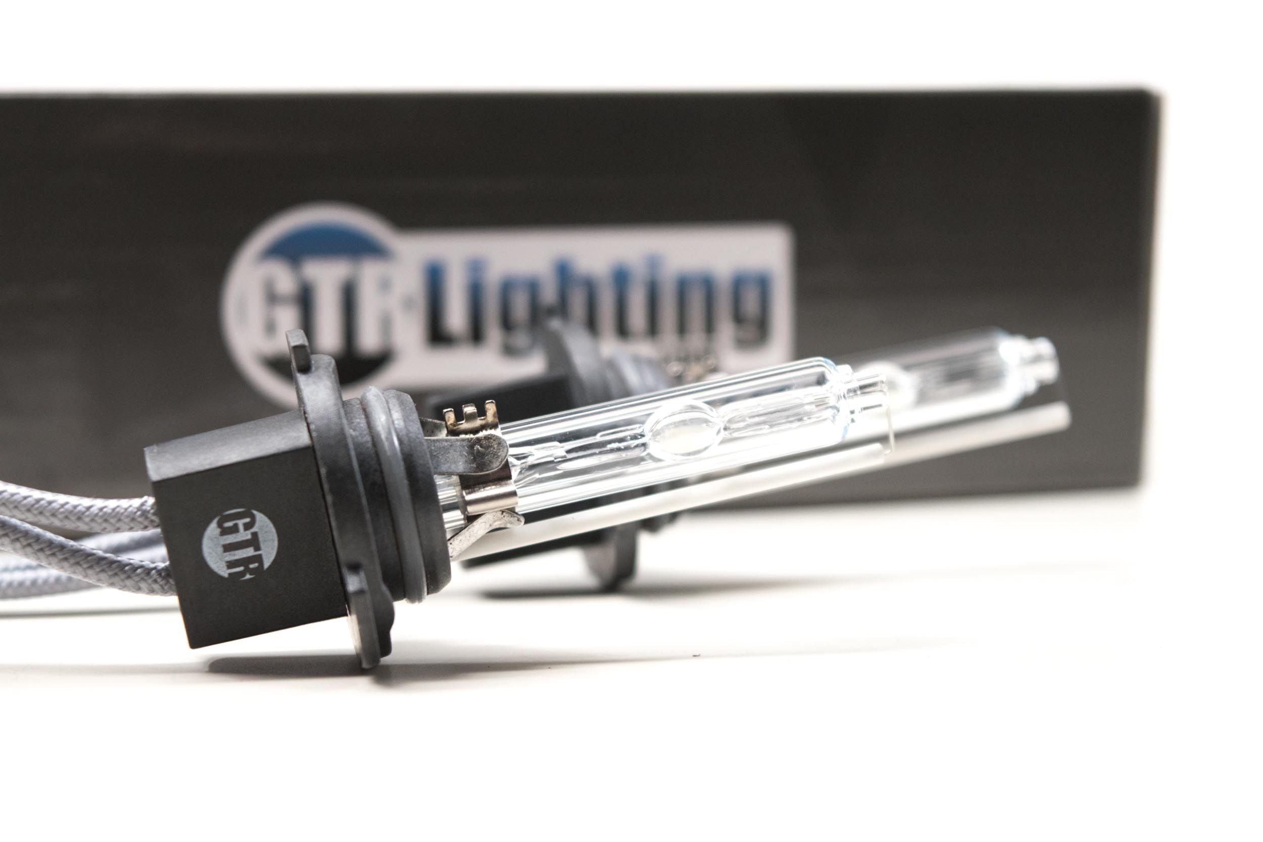 9006: GTR 4000K HID Bulbs (Pair)