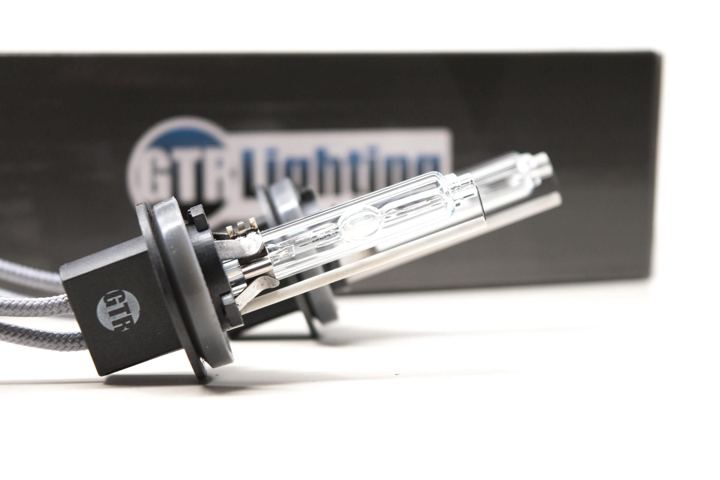 H11B/H9/H8: GTR 3800K HID Bulbs (Pair)