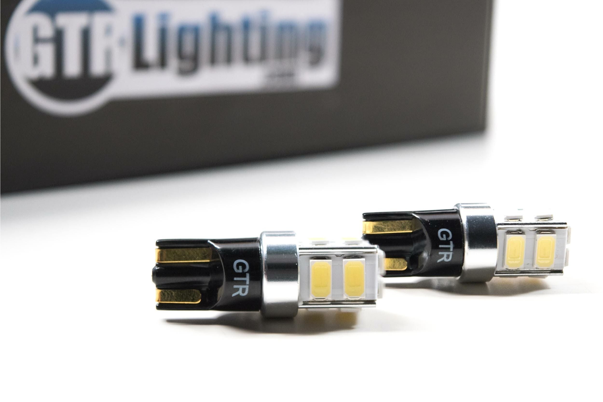 T10/194: GTR 10-Chip Canbus LED (Red / Pair)