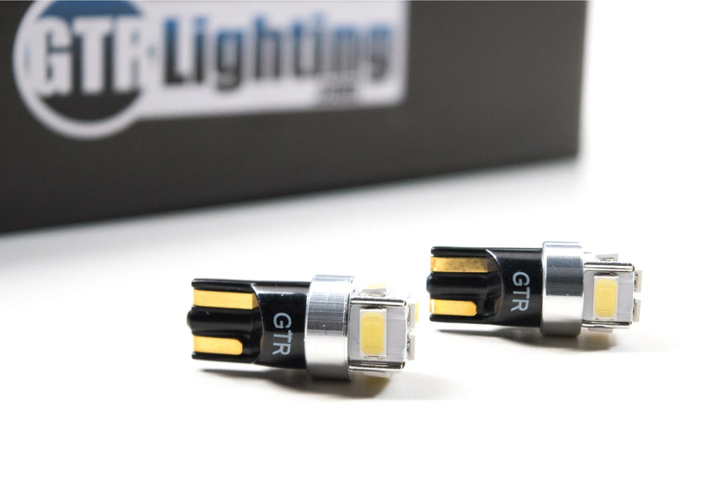 T10/194: GTR 6-Chip Canbus LED (Red / Pair)