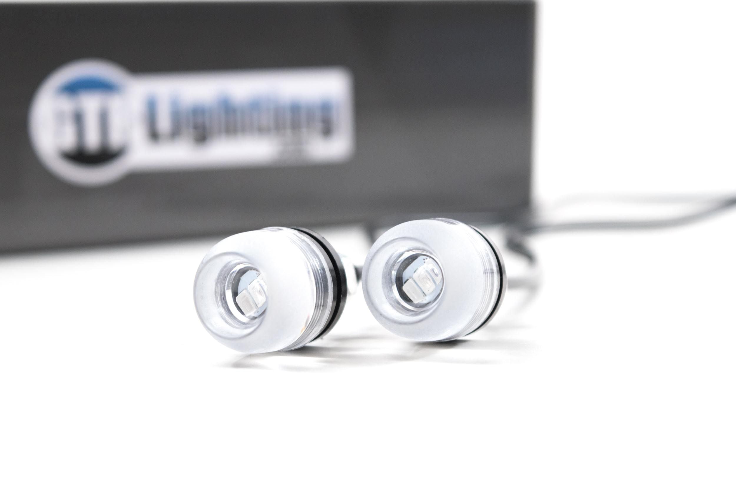 GTR Lighting Universal LED Bolts - Forward Facing - Amber
