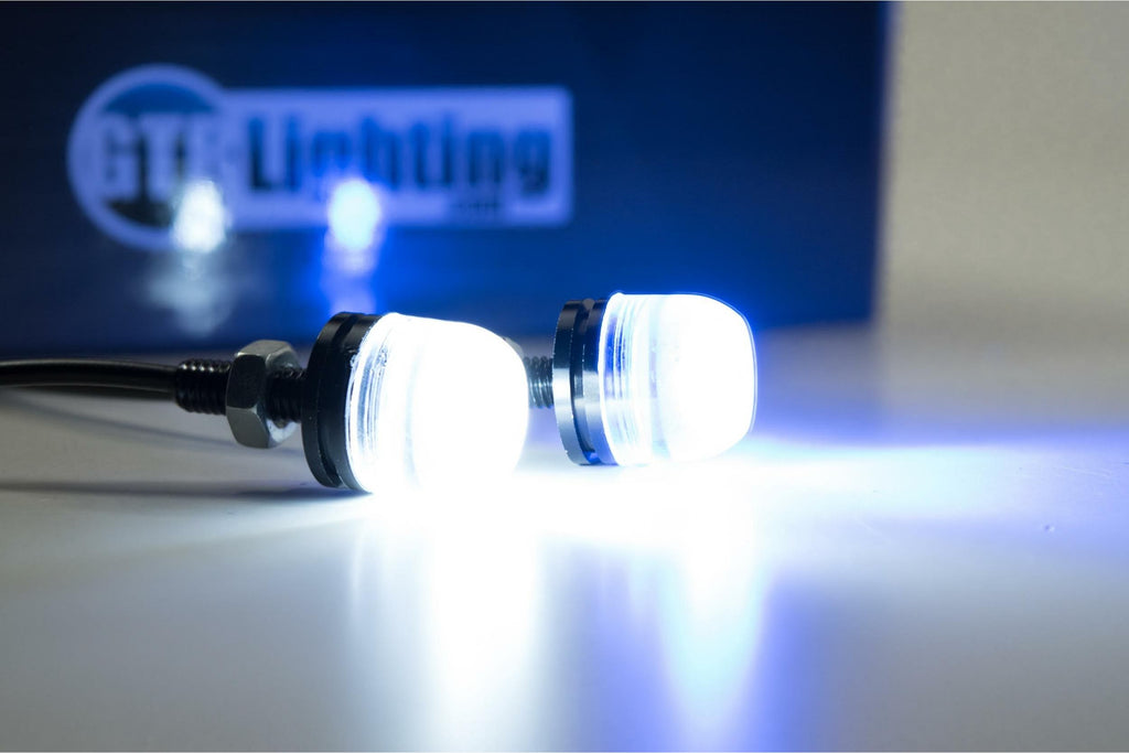 GTR Lighting Universal LED Bolts - Forward Facing - Amber
