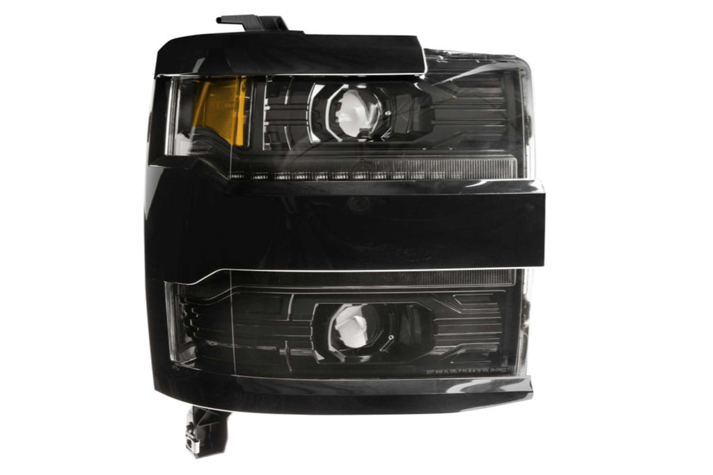XB LED Headlights: Chevrolet Silverado HD (15-19 / Set)