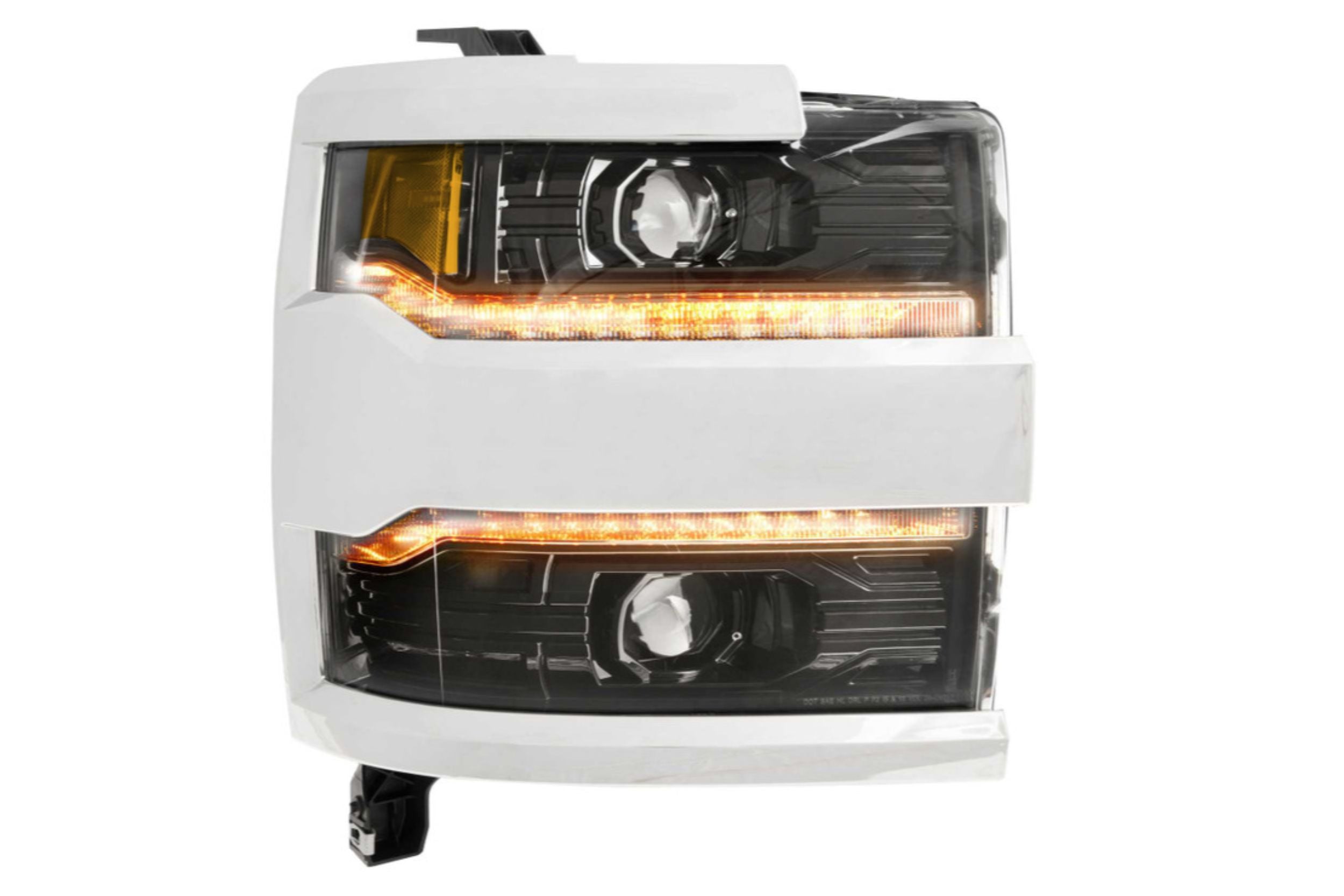 XB LED Headlights: Chevrolet Silverado HD (15-19 / Set)