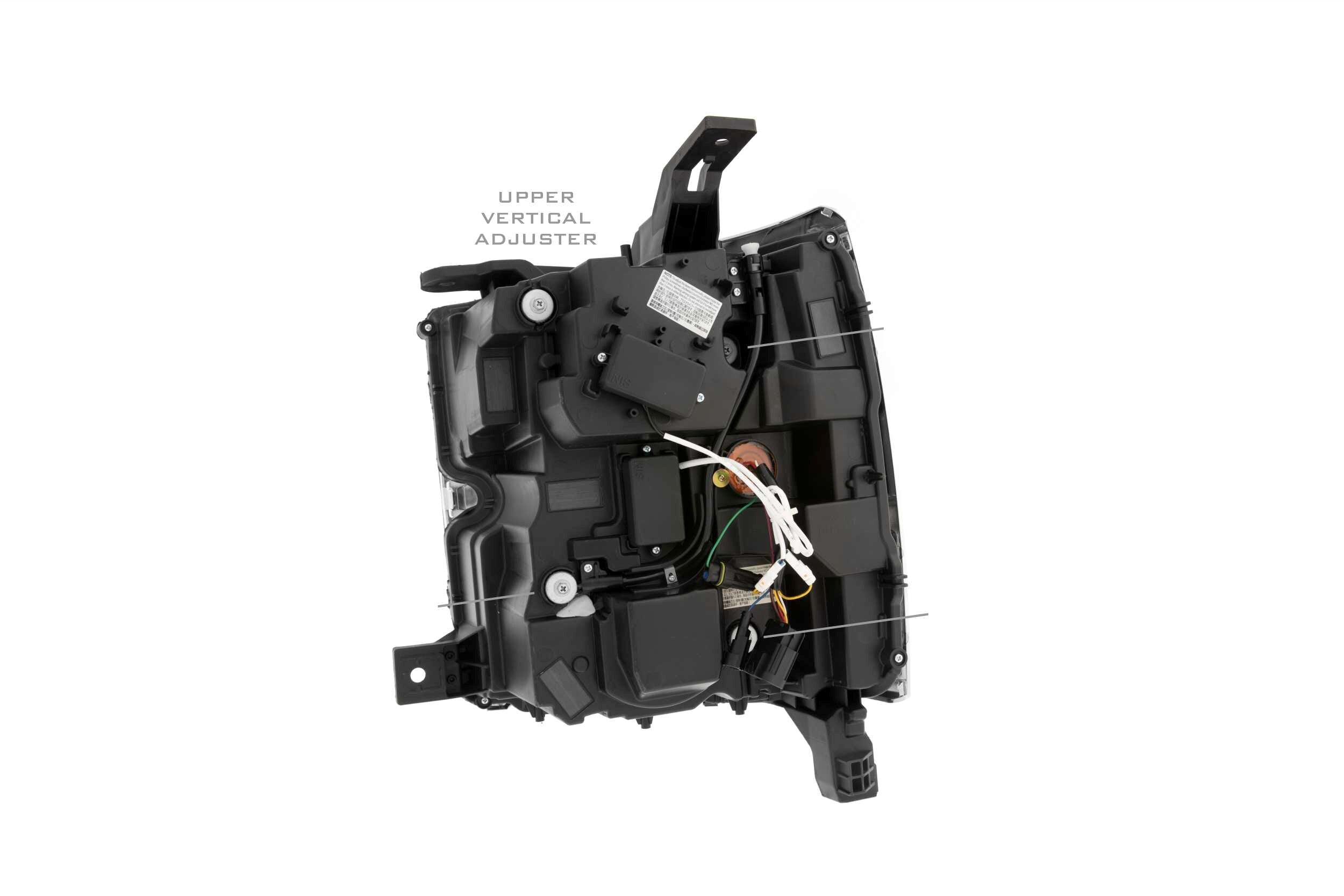 XB LED Headlights: Chevrolet Silverado HD (15-19 / Set)