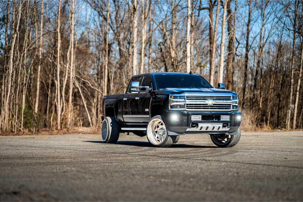 XB LED Headlights: Chevrolet Silverado HD (15-19 / Set)