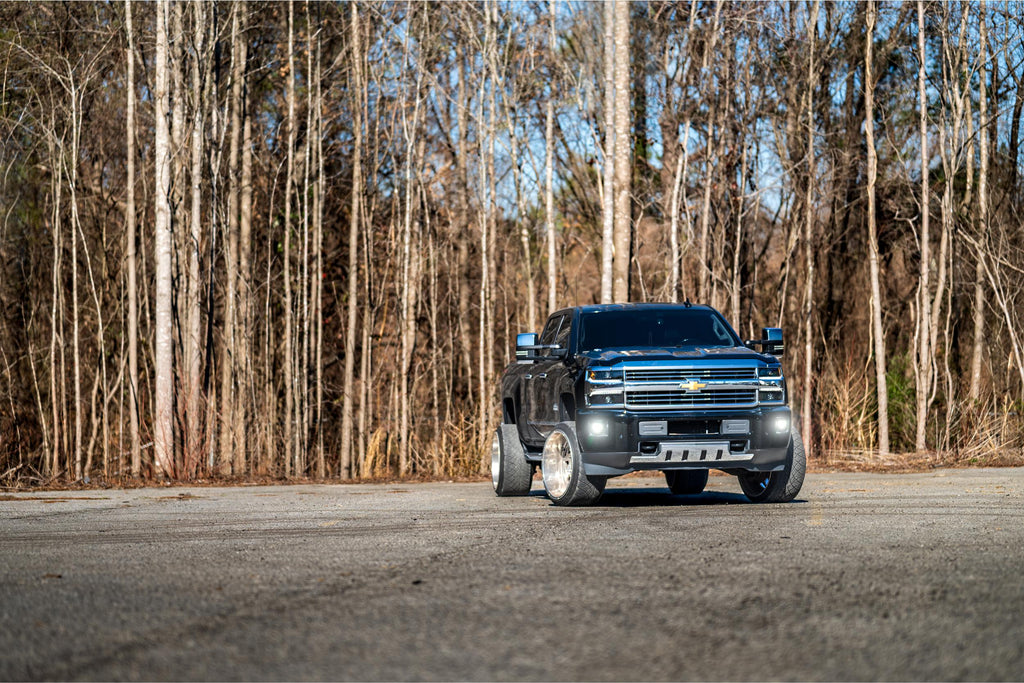 XB LED Headlights: Chevrolet Silverado HD (15-19 / Set)