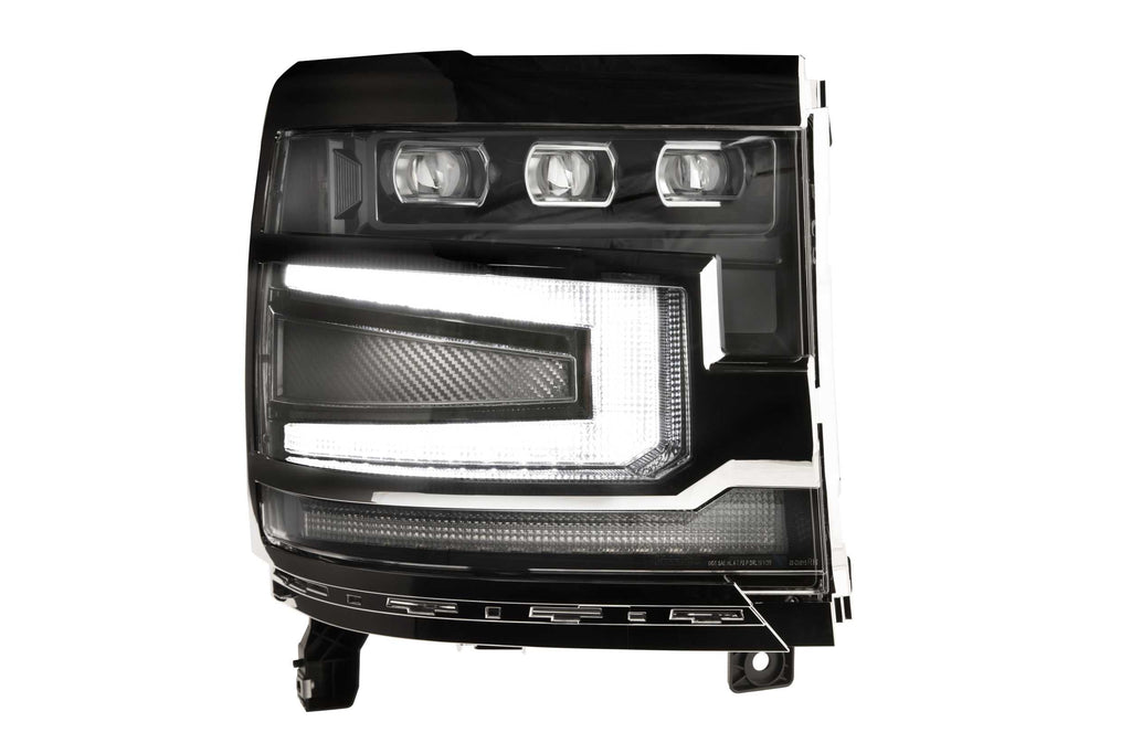 XB LED Headlights: Chevrolet Silverado 1500 (16-18 / Set)