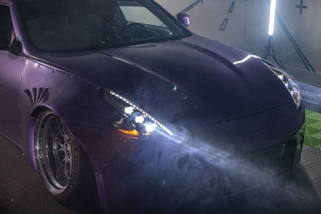 XB LED Headlights: Nissan 370Z (09-21 / LHD / Set)