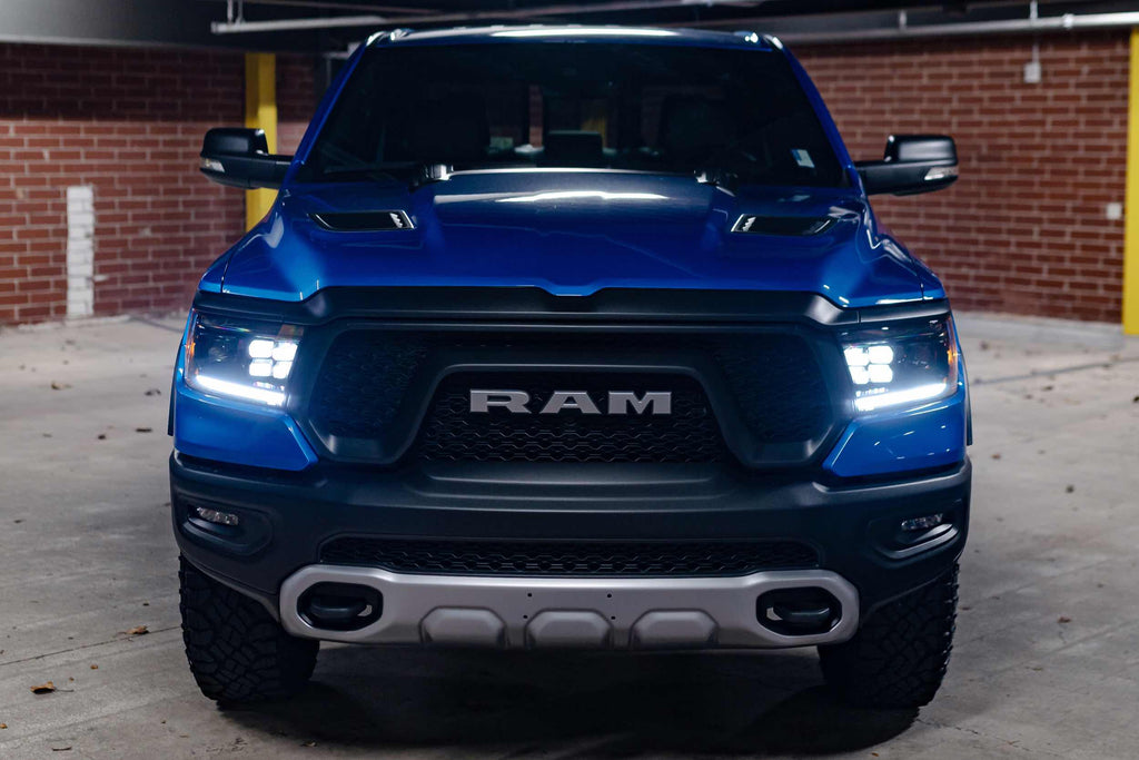 XB LED Headlights: Dodge Ram 1500 (19+ / Set)