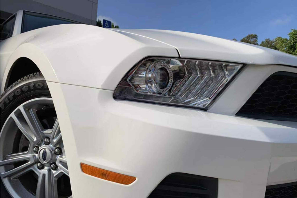 ARex (PRO-Series) Halogen Headlights: Ford Mustang (10-12) - Chrome (Set)