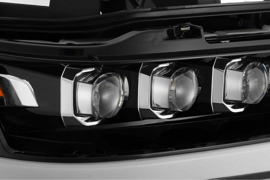 ARex Nova LED Headlights: Dodge Ram 1500 (19-24) - Jet Black (Set)