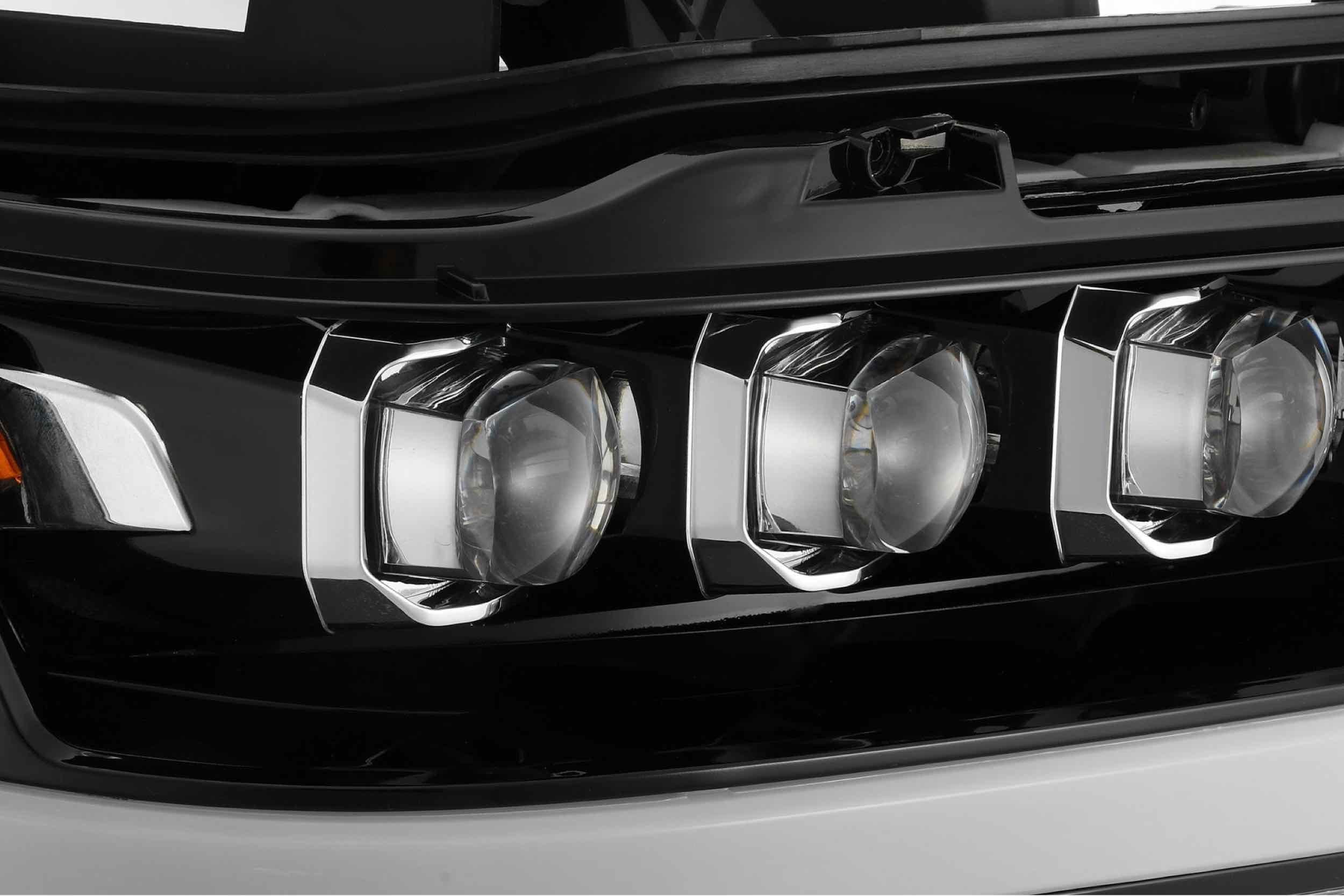 ARex Nova LED Headlights: Dodge Ram 1500 (19-24) - Jet Black (Set)