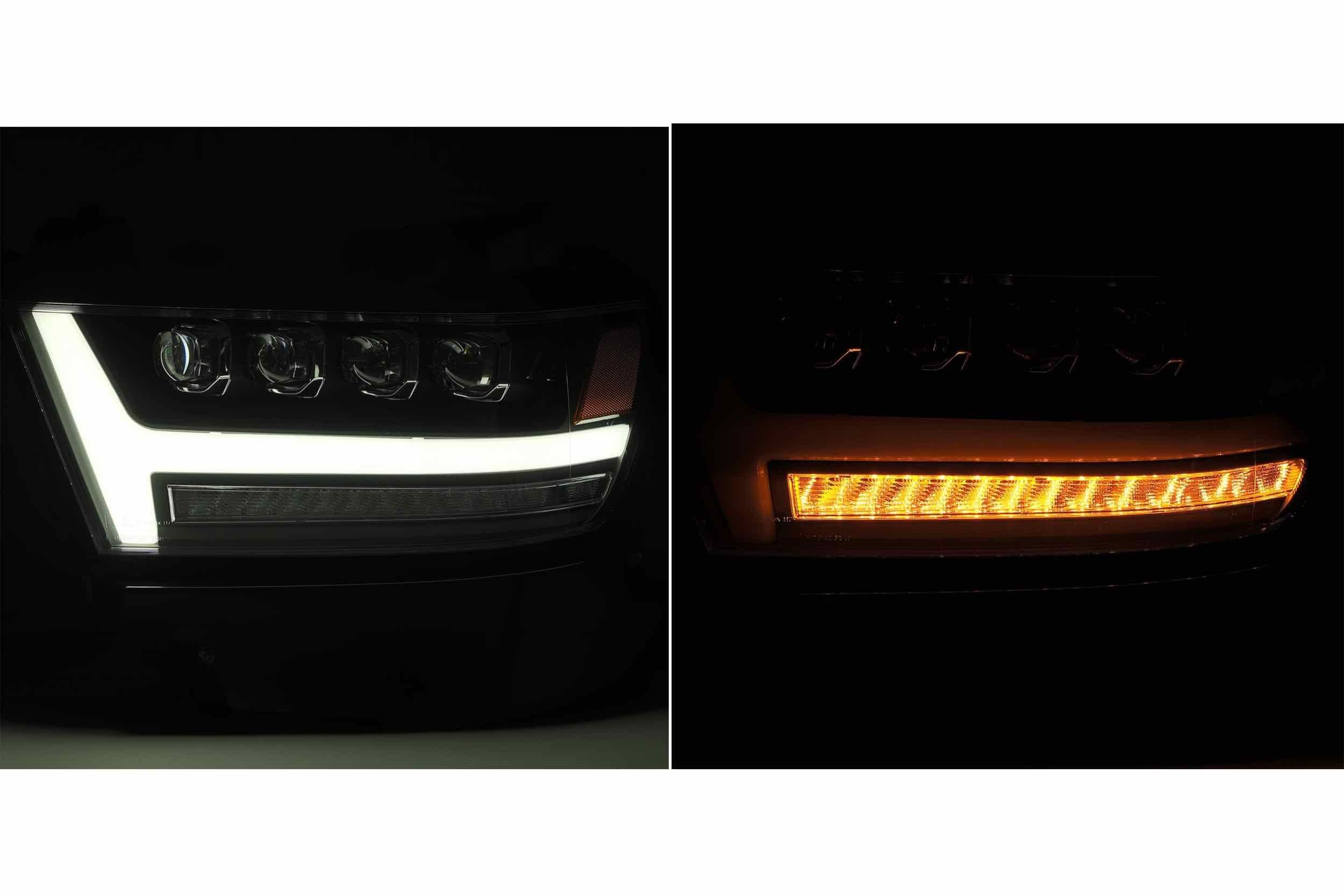 ARex Nova LED Headlights: Dodge Ram 1500 (19-24) - Jet Black (Set)