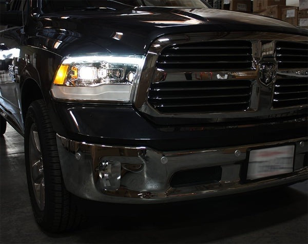 ARex (PRO-Series) Halogen Headlights:: Dodge Ram (09-18) - Chrome (Set)