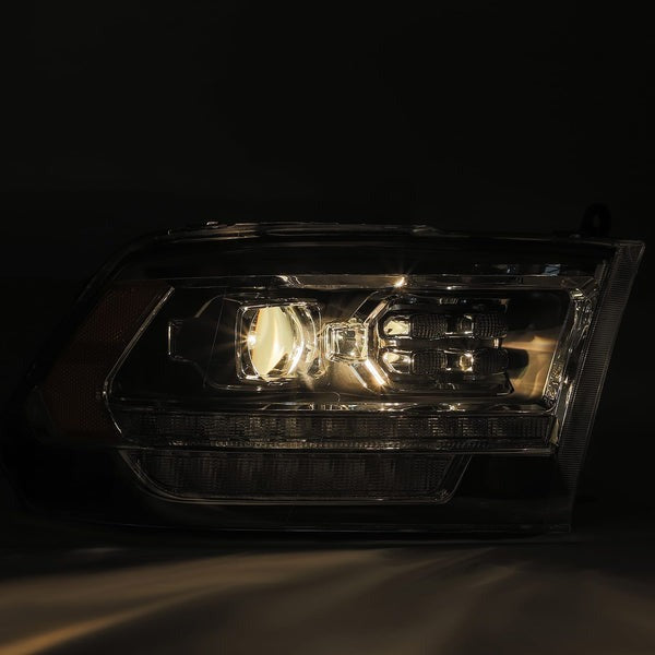 ARex (PRO-Series) Halogen Headlights: Dodge Ram (09-18) (19+ HD Look) - Black (Set)