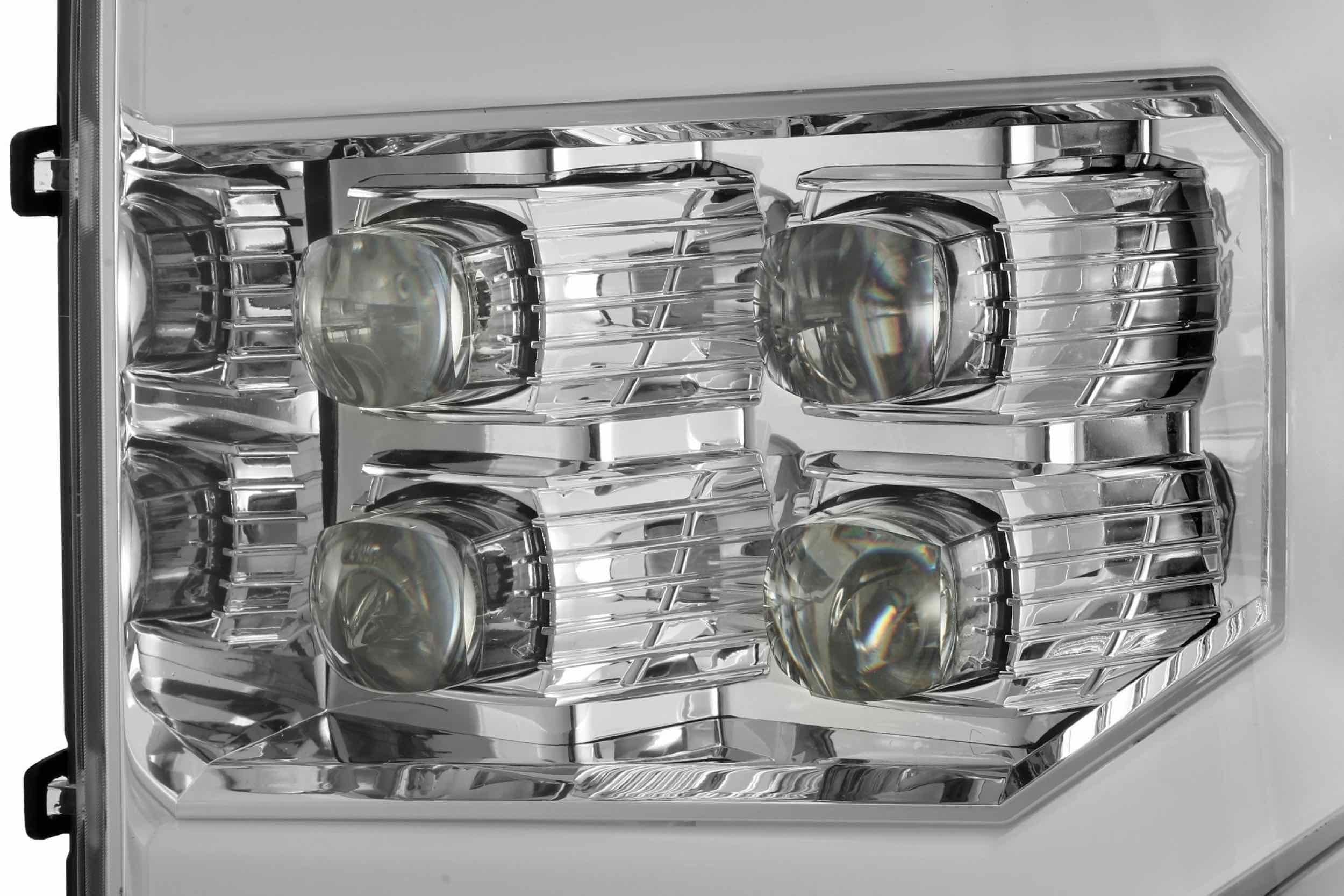 ARex Nova LED Headlights: GMC Sierra (07-13) - Chrome (Set)
