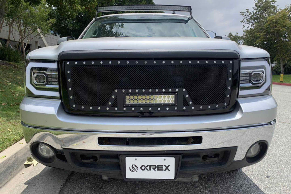 ARex (PRO-Series) Halogen Headlights: GMC Sierra (07-13) - Jet Black (Set)