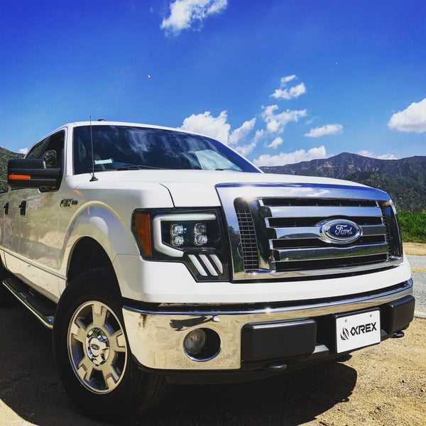 ARex Nova LED Headlights: Ford F150 (09-14) - Chrome (Set)