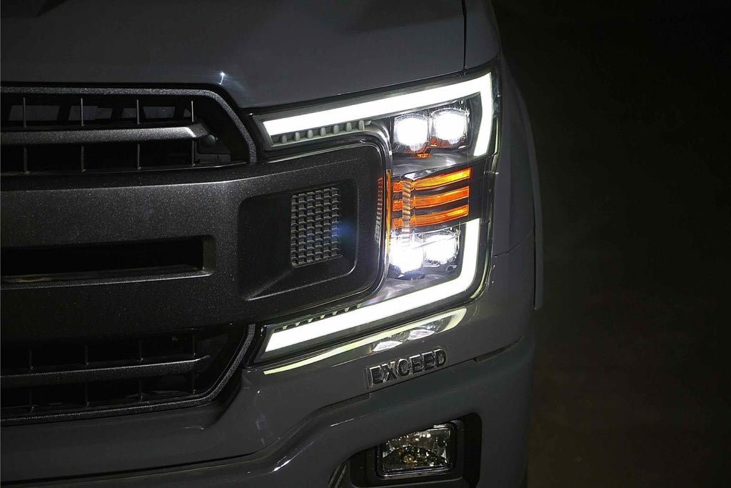 ARex Nova LED Headlights: Ford F150 (18-20) - Black (Set)