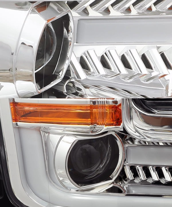 ARex (PRO-Series) Halogen Headlights:: Ford F150 (15-17) - Chrome (Set)