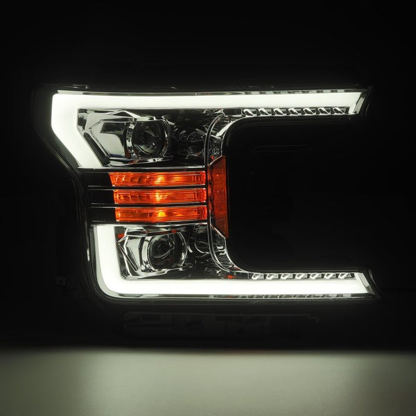 ARex (PRO-Series) Halogen Headlights:: Ford F150 (18-20) - Chrome (Set)
