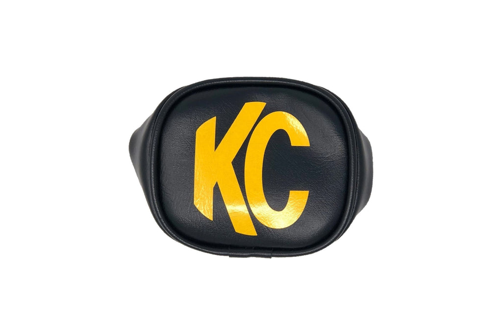 KC Cover: 3in Rectangle (Set / Yellow KC logo)