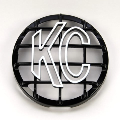 KC Grill: 6in Diameter (Each / Black ABS Stone Guard)