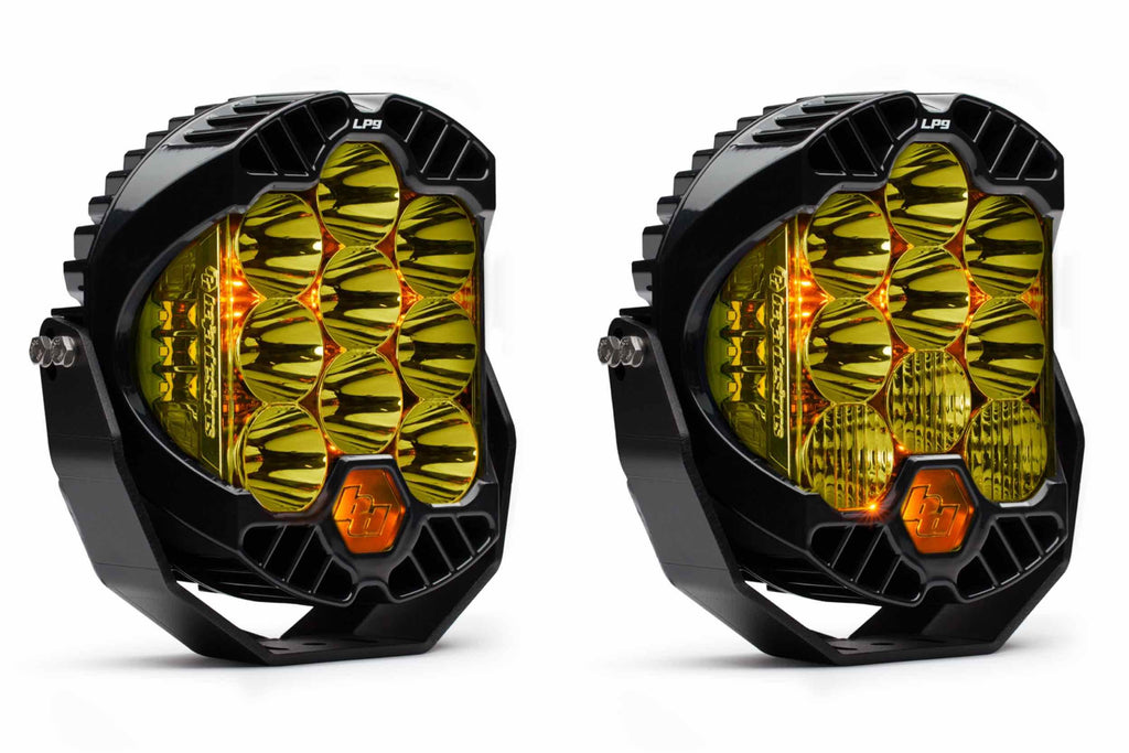 BD LP9 Racer Edition LED Pod: (Each / White / High Speed Spot Beam)
