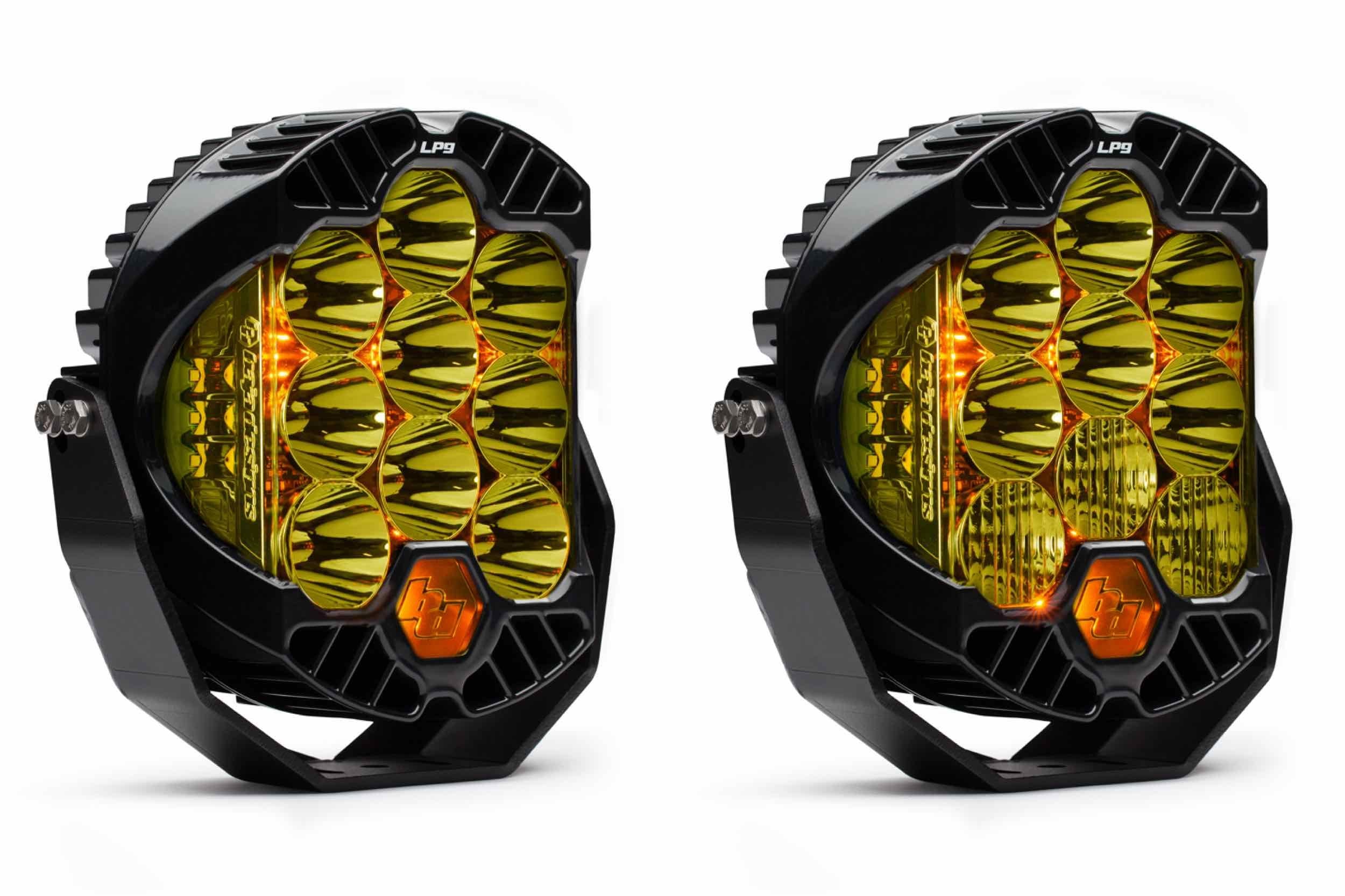 BD LP9 Racer Edition LED Pod: (Each / White / High Speed Spot Beam)