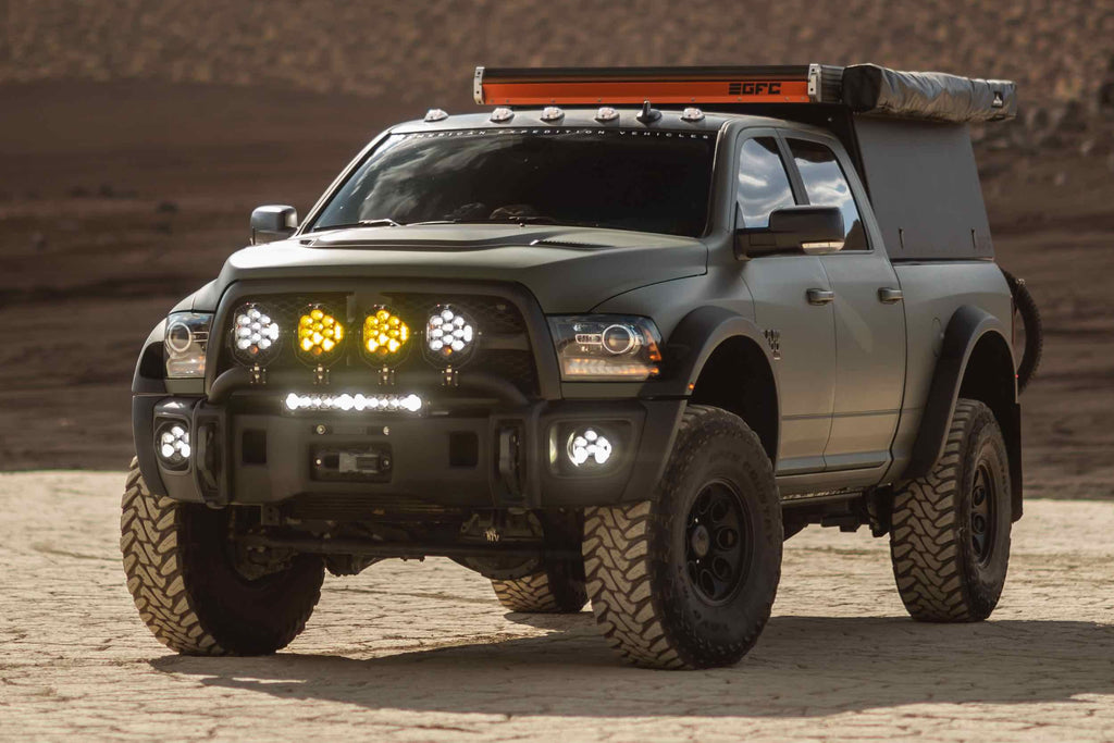 BD LP9 Racer Edition LED Pod: (Each / Amber / High Speed Spot Beam)