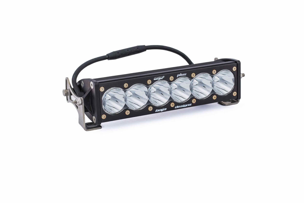 BD 10in OnX6 LED Light Bar: (White / Wide Driving Beam)