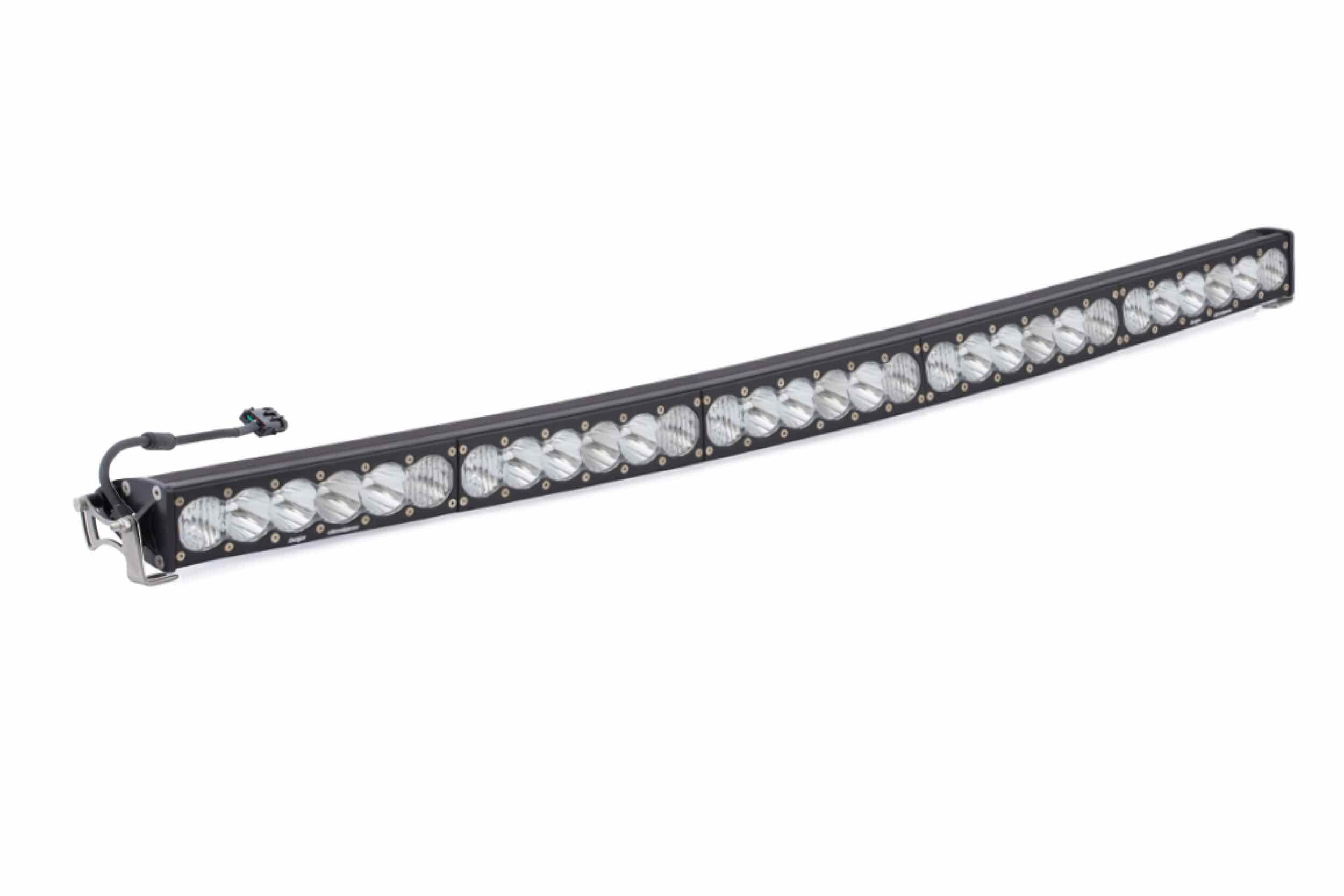 BD 50in OnX6 LED Light Bar: (Amber+White / Dual Control Pattern / Arc Series)
