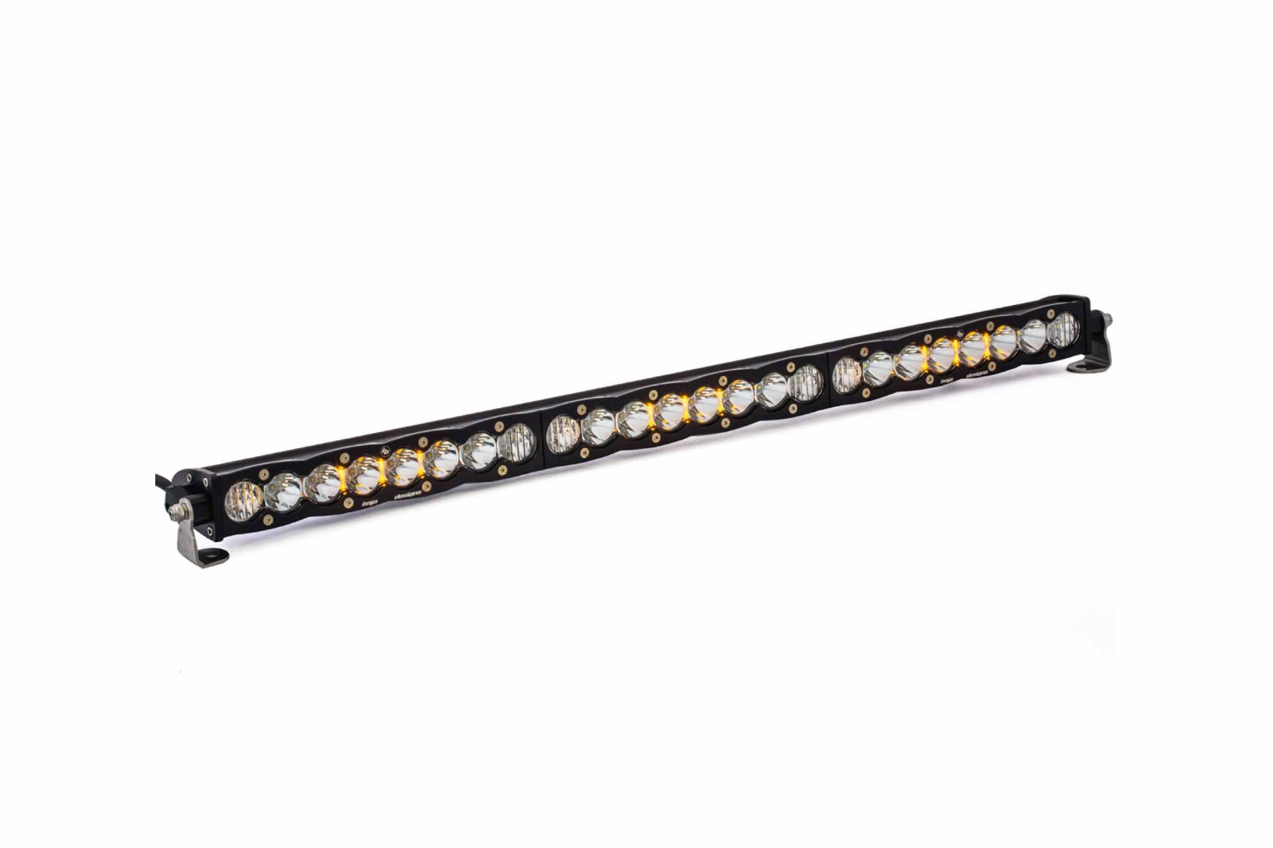 BD 30in S8 Series LED Light Bar: (White / Spot Beam)
