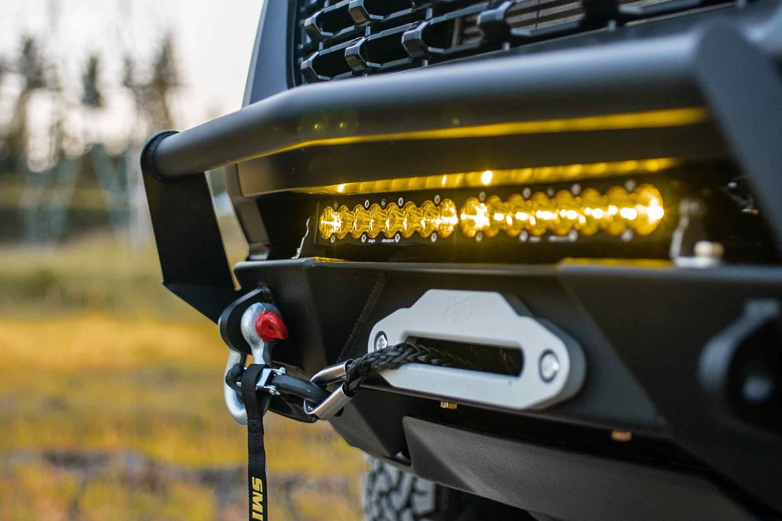 BD 40in S8 Series LED Light Bar: (Amber / Driving Combo Beam)