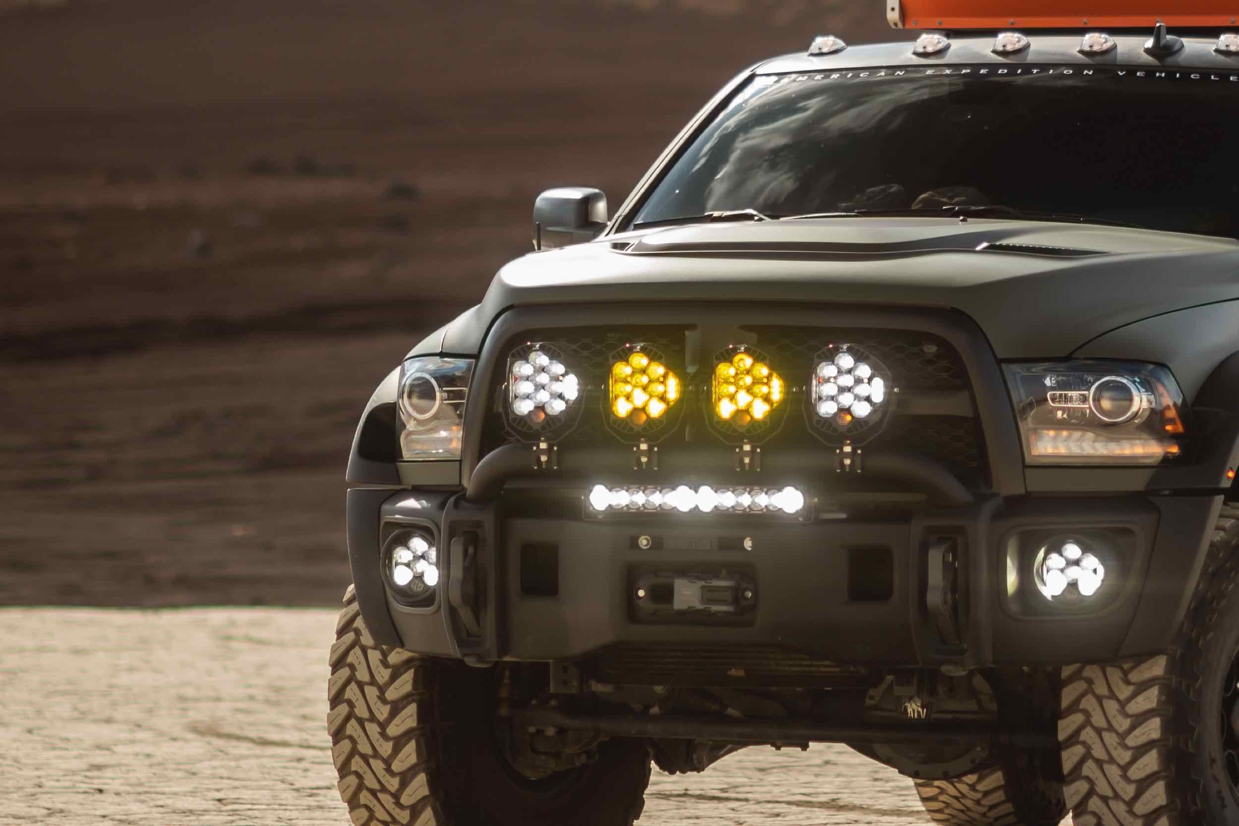 BD 20in S8 Series LED Light Bar: (Amber / Driving Combo Beam)