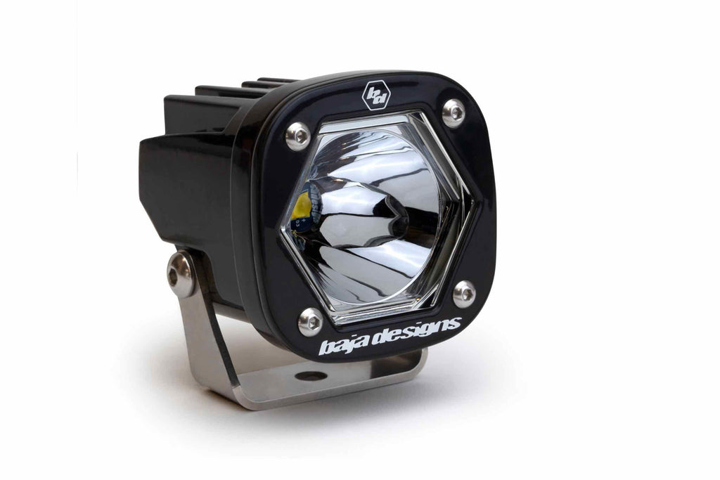 BD S1 LED Pod w/ Bracket (Each / White / Wide Beam)