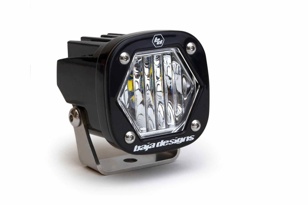 BD S1 LED Pod w/ Bracket (Each / White / Spot Beam)