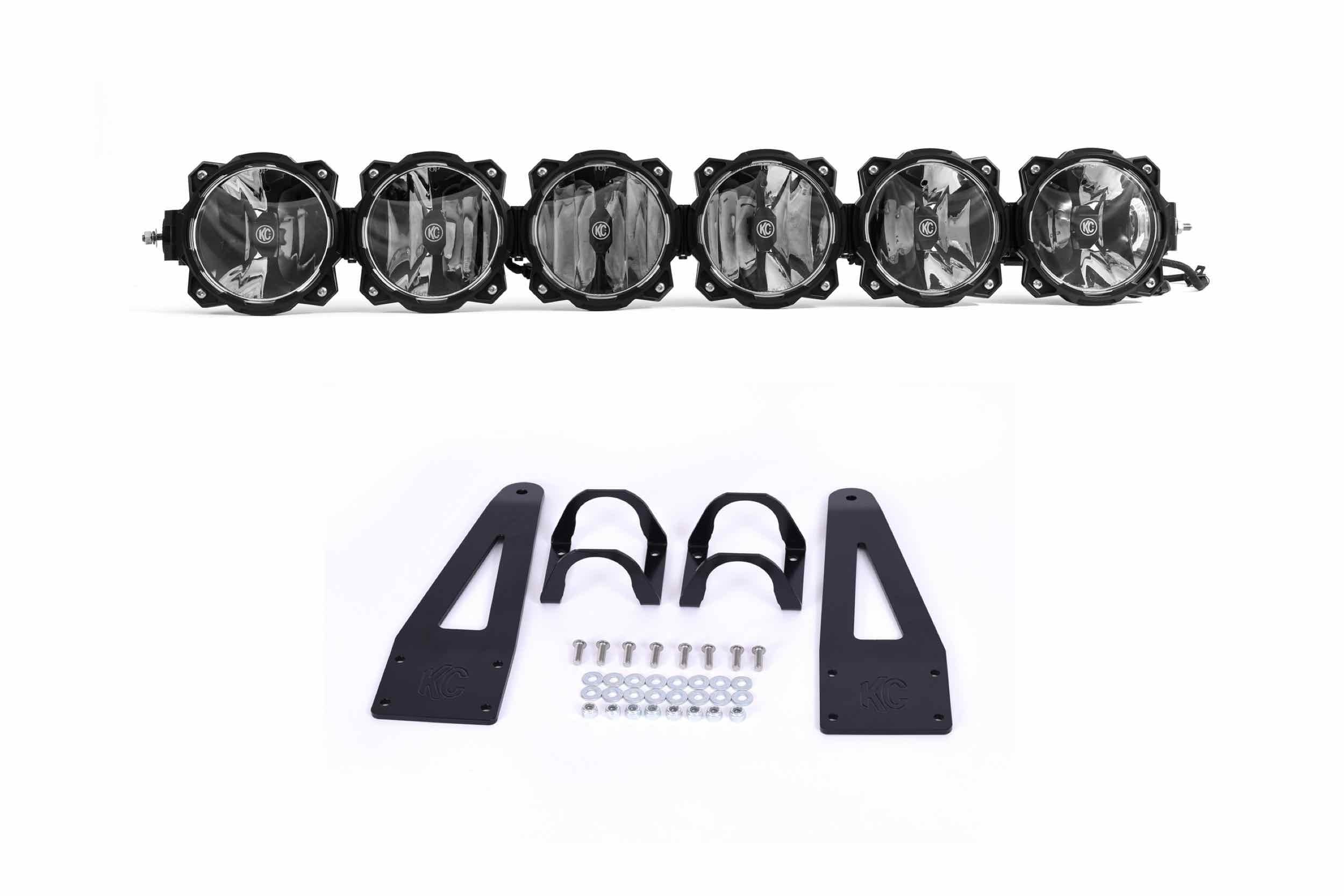 Pro6 Gravity LED System: Can-Am Maverick (Overhead / 6 Lights)