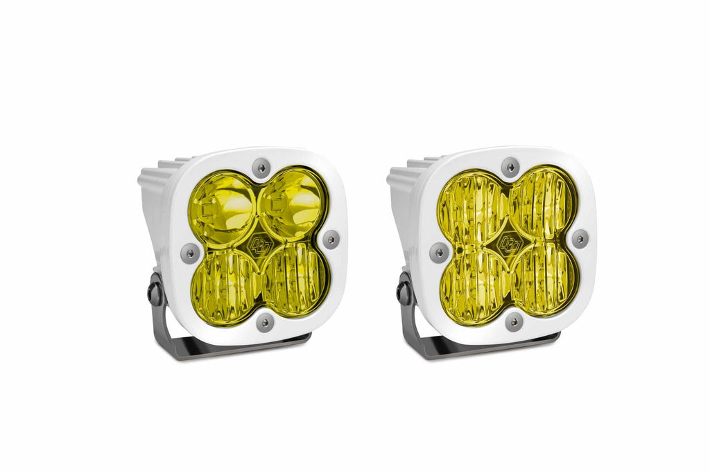 BD Squadron Pro Round Light Pods: (Each / Clear / Driving Combo Beam / Black Body)