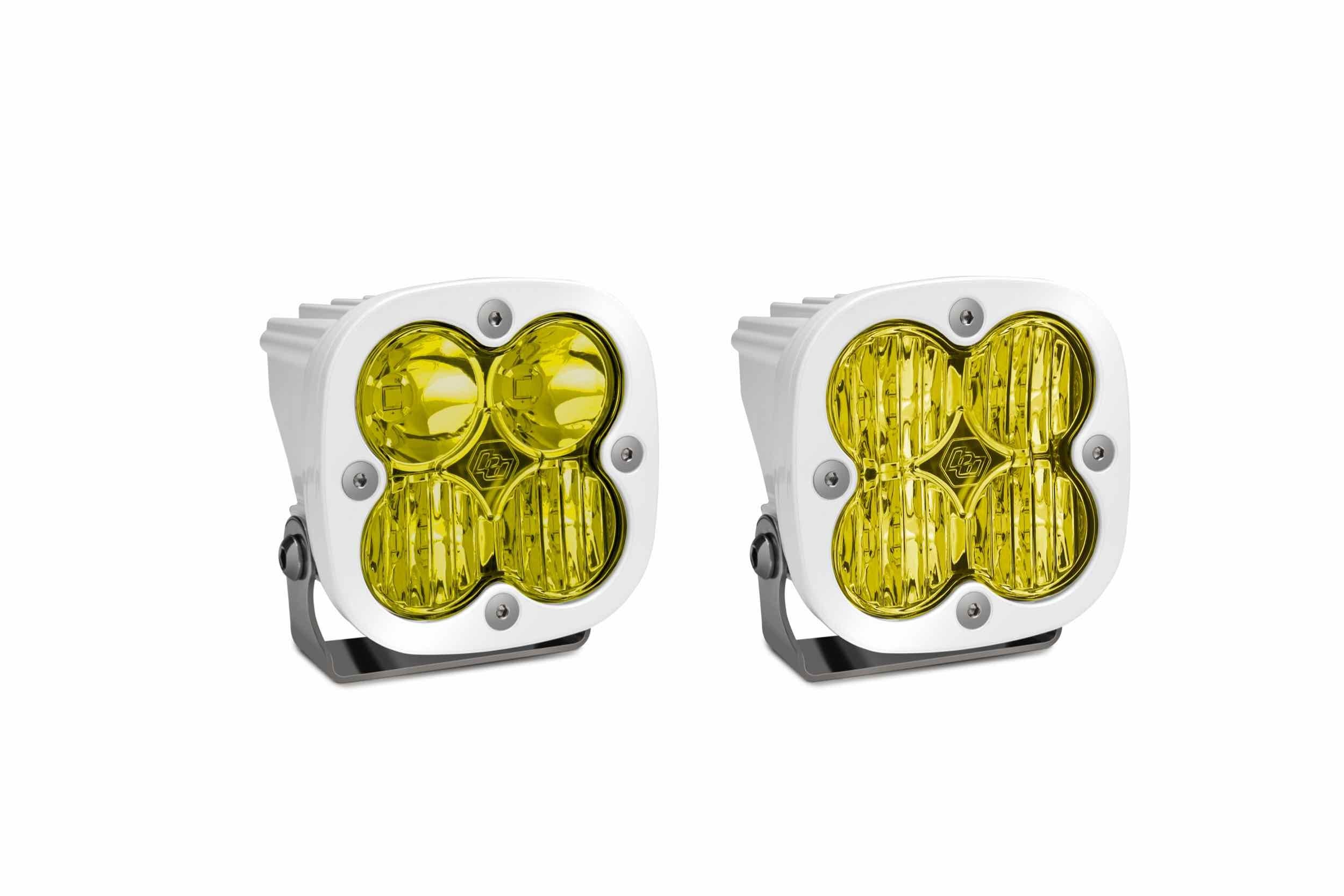 BD Squadron Pro Round Light Pods: (Each / Clear / Driving Combo Beam / Black Body)