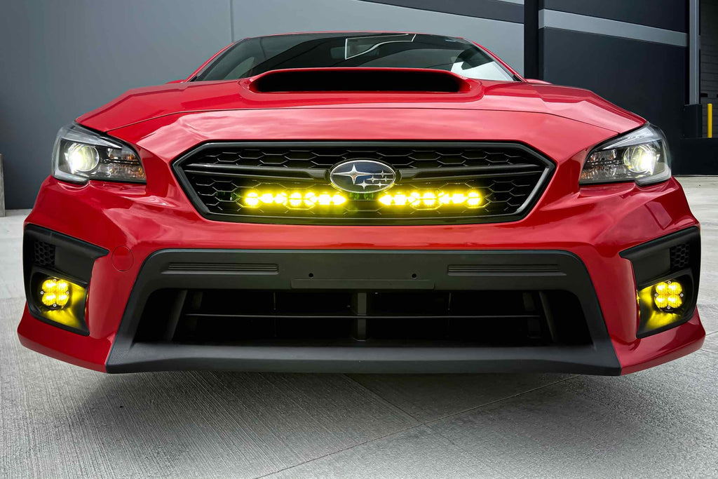 BD Squadron Pro Light Pods: (Each / Clear / Spot Beam / White Body / Flush Mount)