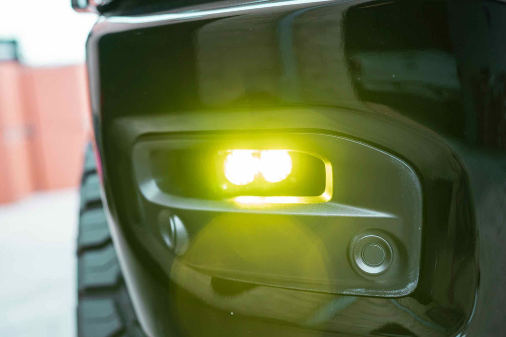 BD LED Fog Kit: Dodge Ram HD (19+) (S2 Sport / White)