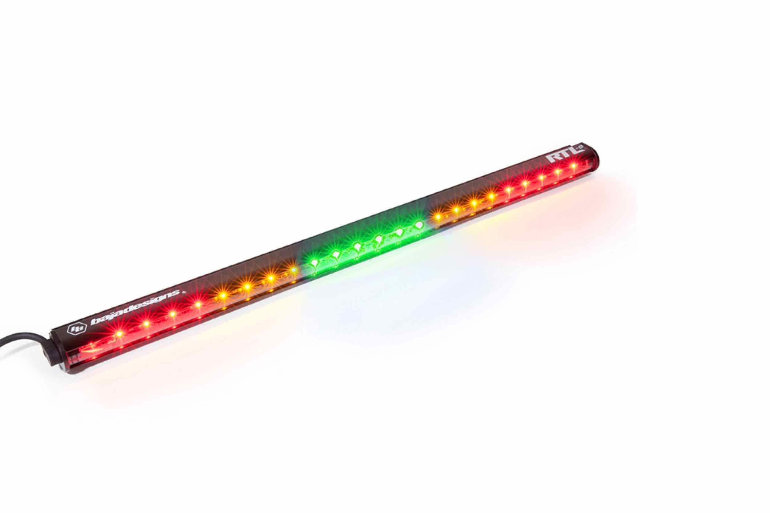 BD RTL Light Bar: (Each / 30in / Straight / Blue)