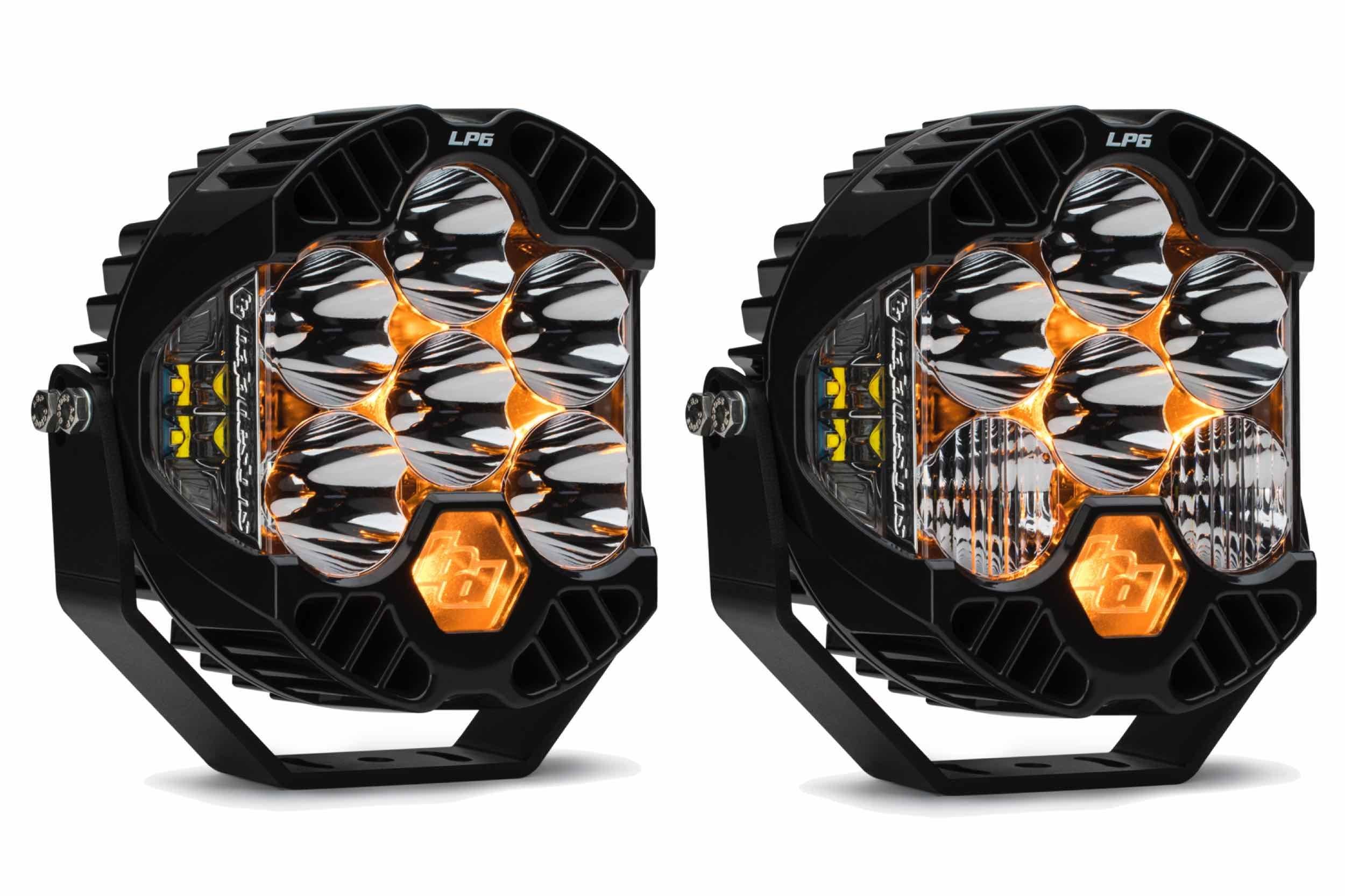 BD LP6 Pro LED Pod: (Each / White / Spot Beam)